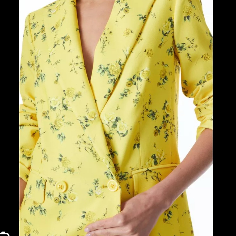 Alice and Olivia Justin Floral Blazer - Picture 2 of 5